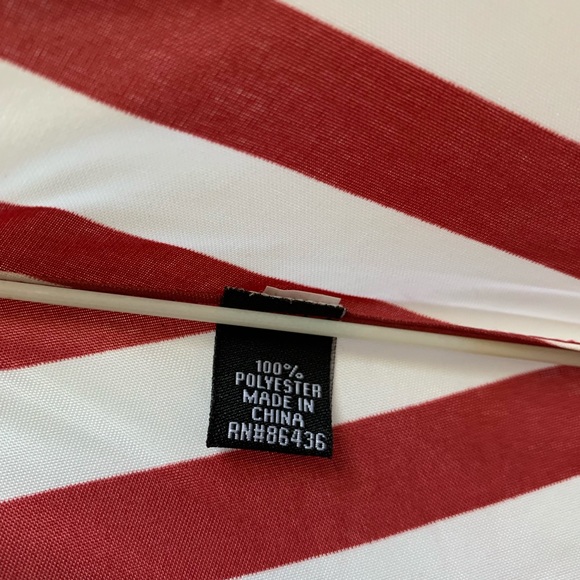 🎊Sold🎊Marc Jacobs White/Red Striped Umbrella - Picture 4 of 8
